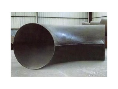 大口徑碳鋼鋼闆制對(duì)焊彎頭STD, 90度 Q235B 1219*10 GB/T13401-92長(zhǎng)半徑